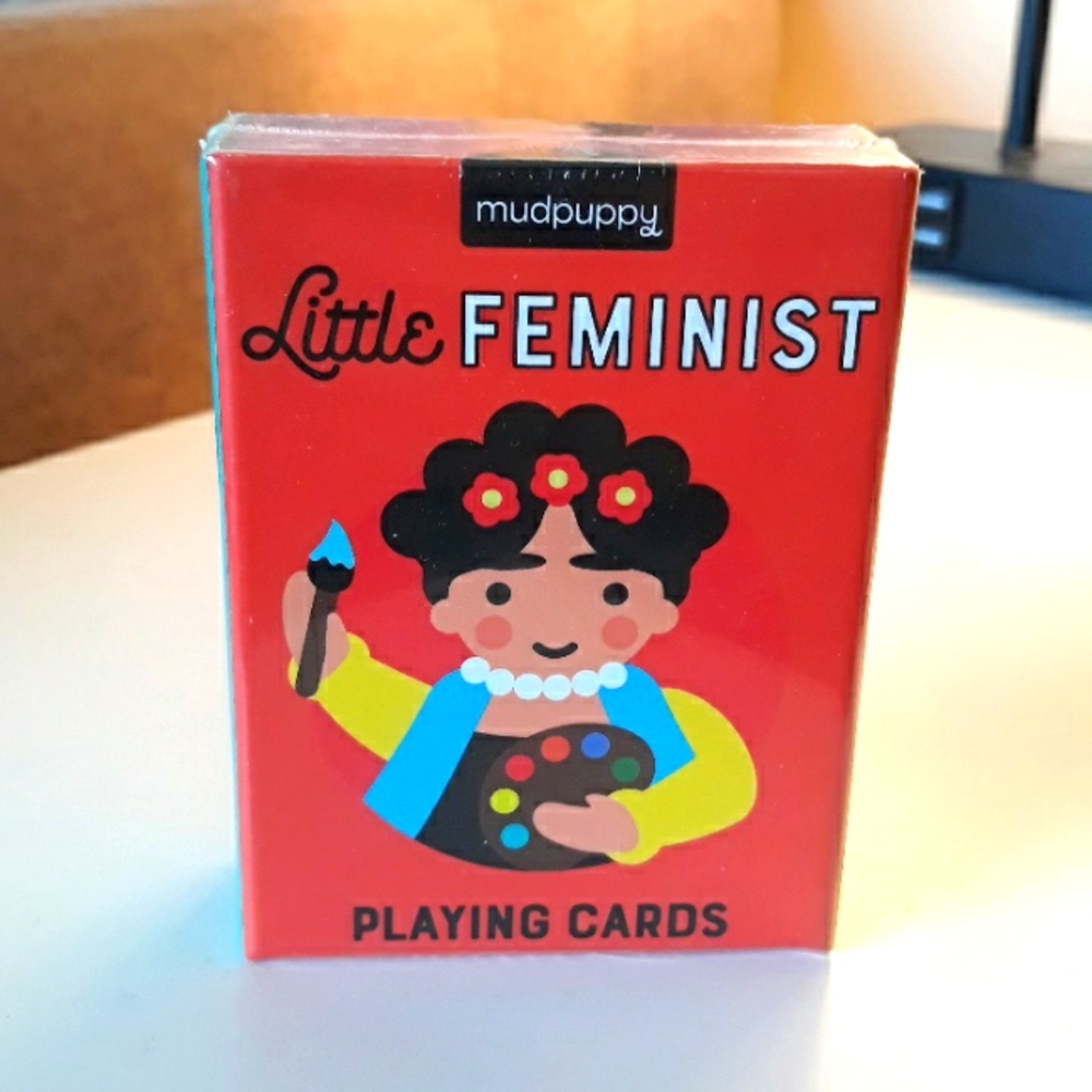 Little Feminist playing card